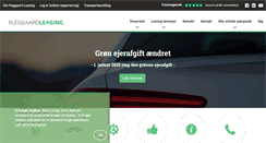 Desktop Screenshot of fleggaard-leasing.dk